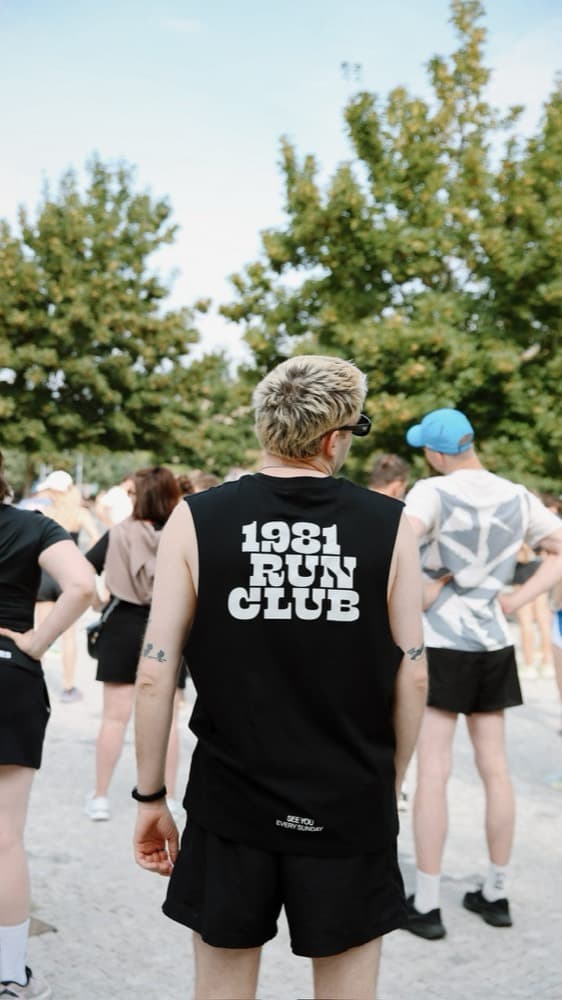Fotka z běhu 1981 Run Club